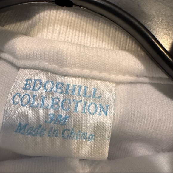 Edgehill Collection light blue seersucker nautical set size 3 months NWOT - Picture 3 of 11